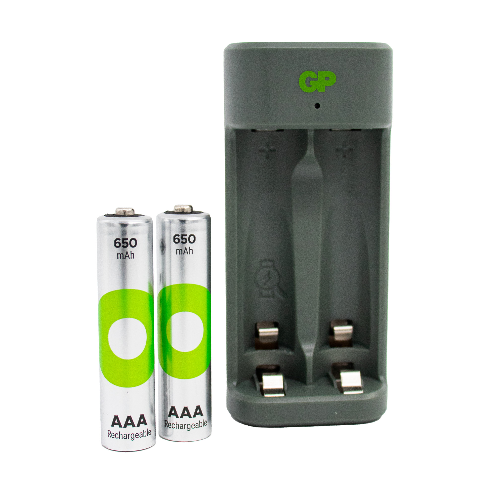 Cargador E211 con 2 Pilas AAA NiMH 650 mAh