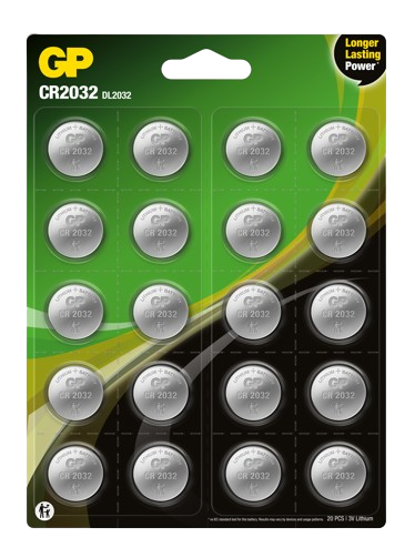 Pila Tipo Moneda CR2032 x20 und