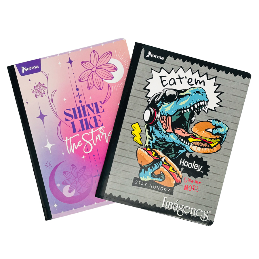 Cuaderno Escolar Cuadriculado 100 Hojas