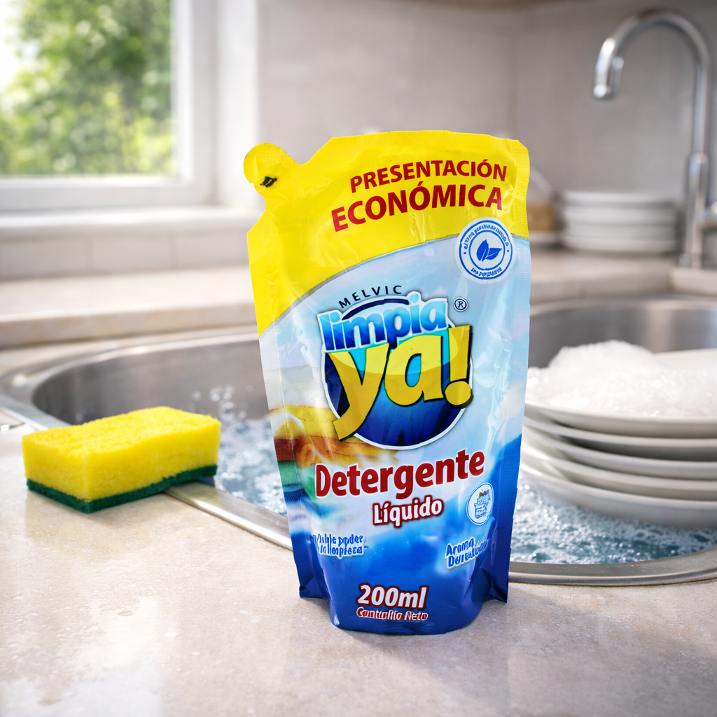 Detergente liquido 200 ml Doypack