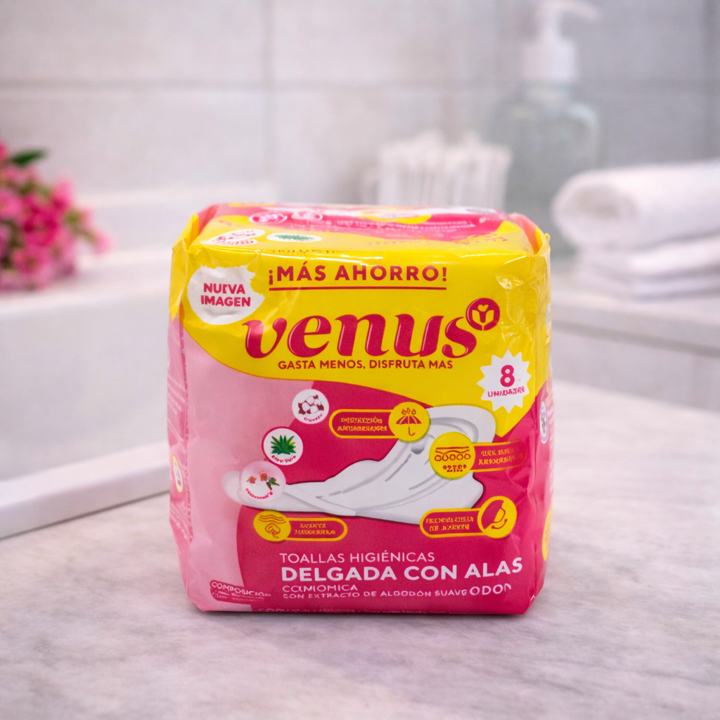 Toallas Higiénicas delgadas x8 und