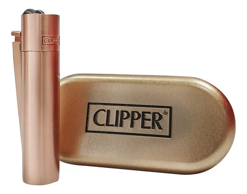 Encendedor recargable metálico en caja individual