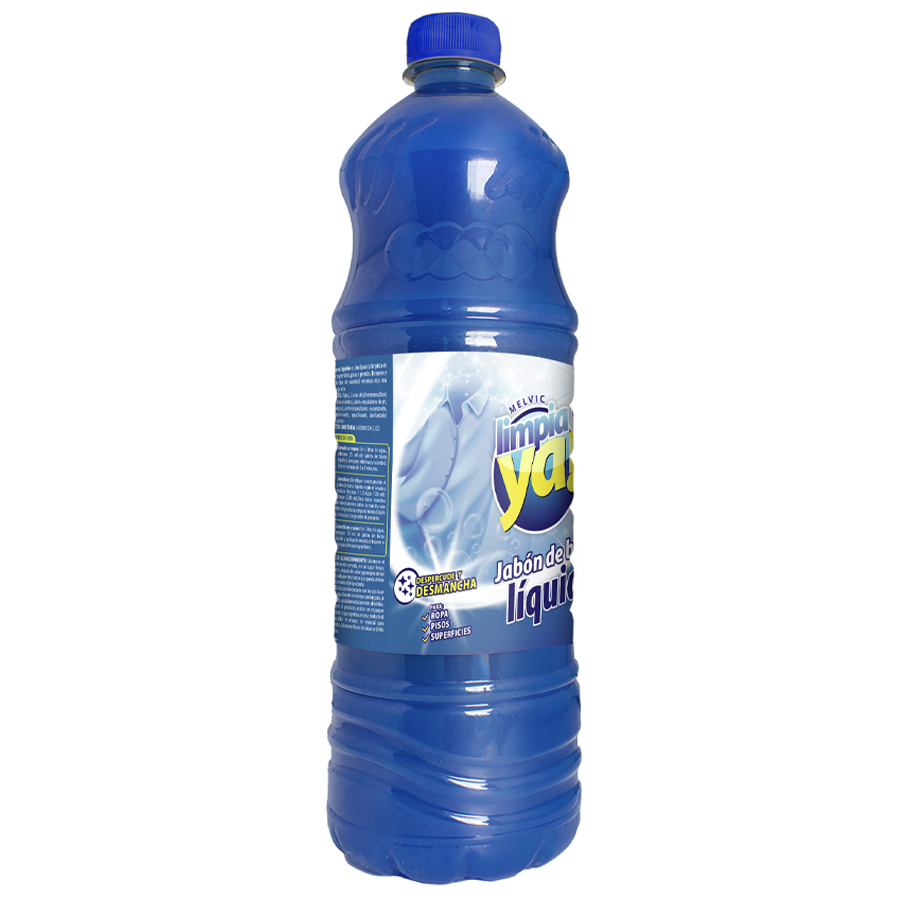 Jabón Barra Líquido Azul