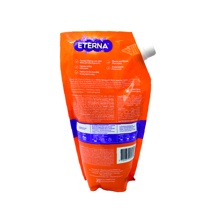 Detergente liquido 500ml x1