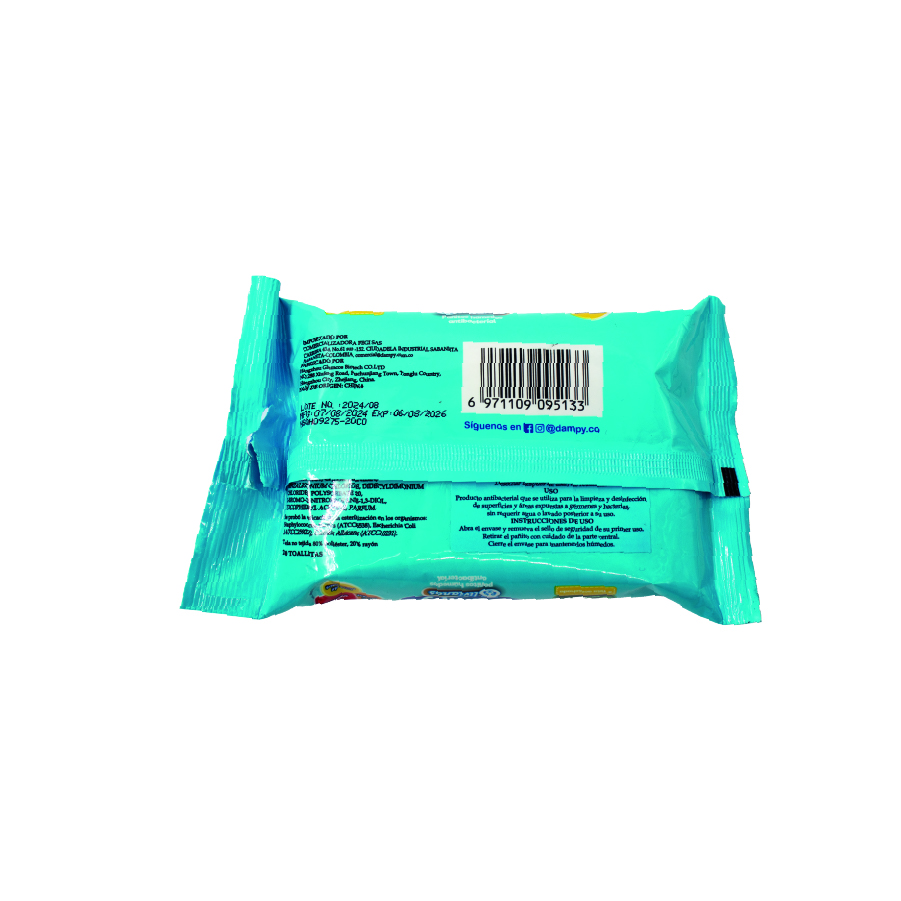 Pañitos Húmedos Azul x20 und